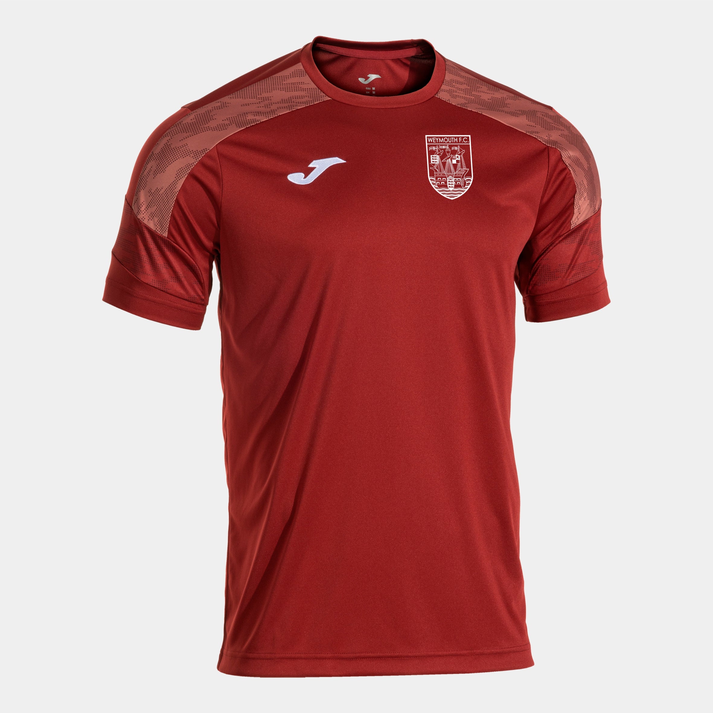 Teamwear Joma Champion VIII Tee-Burgundy