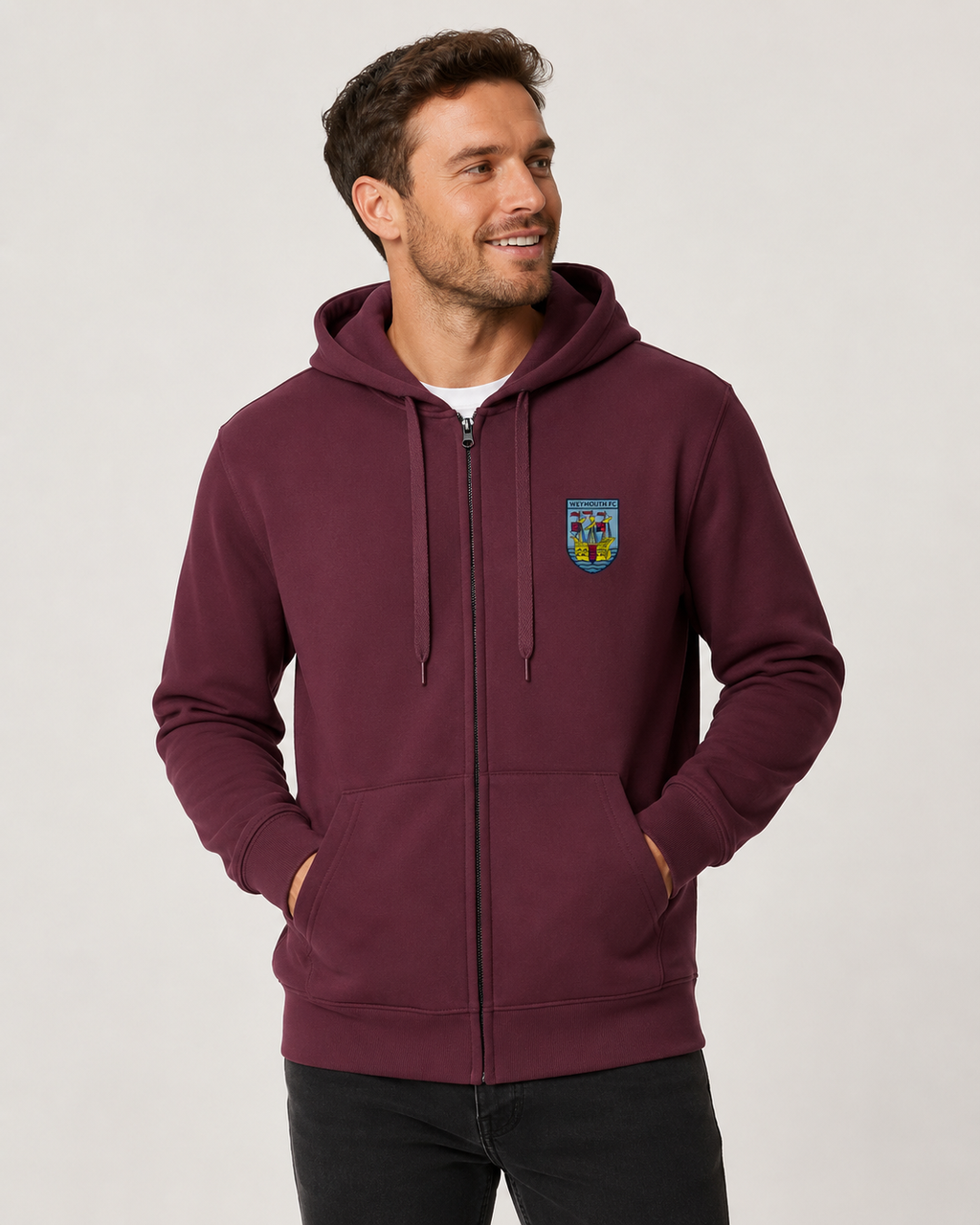 Weymouth FC Crest College Hoodie