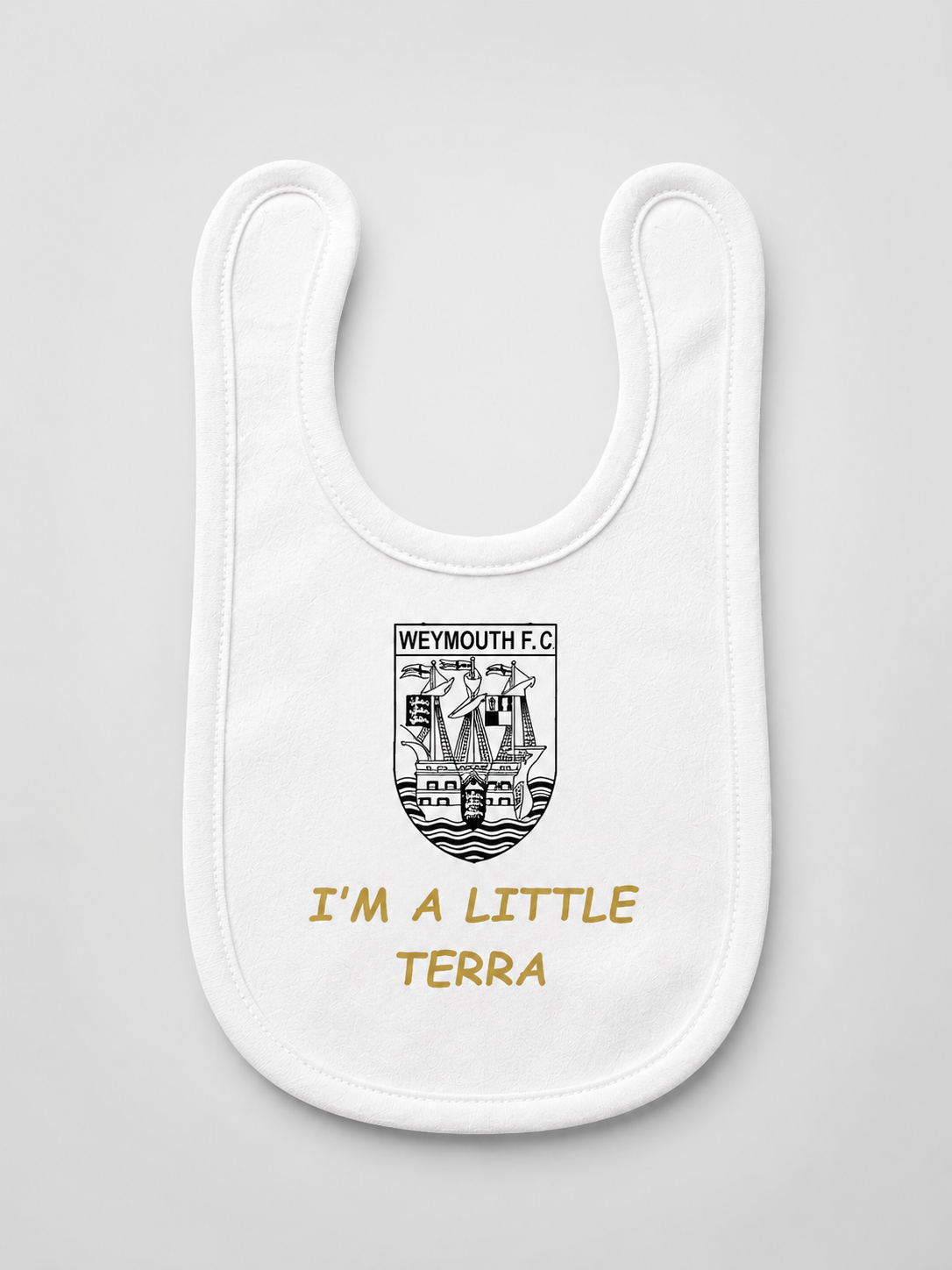 Baby Bib-White