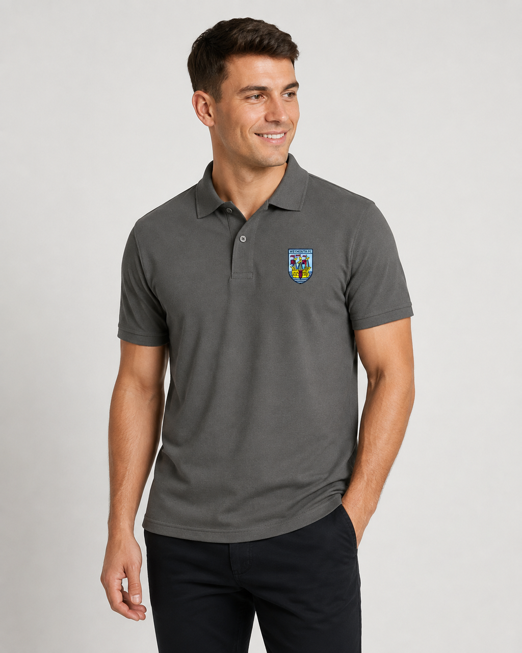 Weymouth FC Crest Piqué Polo Shirt