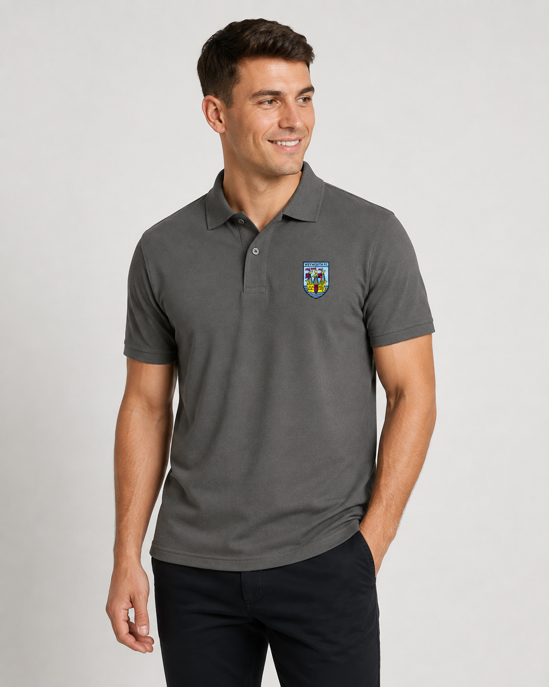 Weymouth FC Crest Piqué Polo Shirt